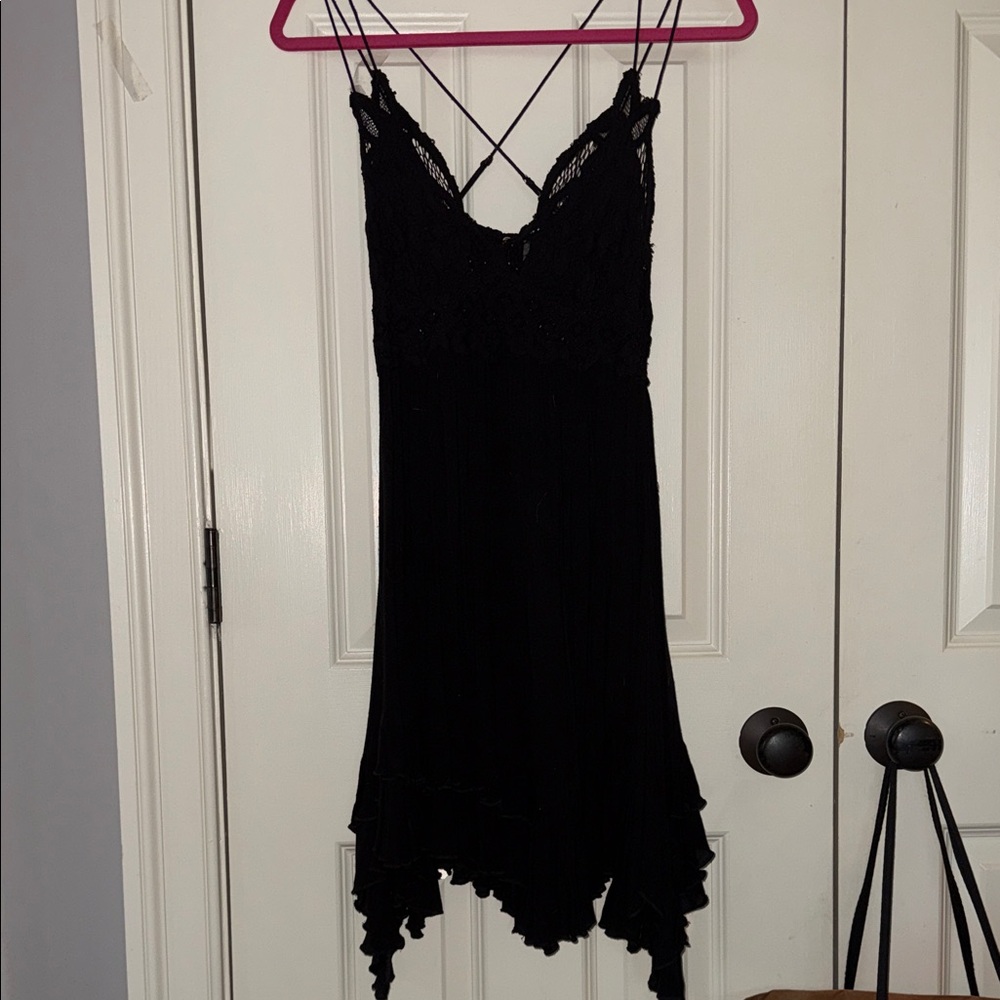 Free People Black Dress